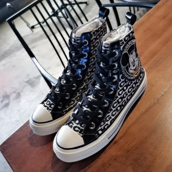 구찌×디즈니 콜라보 하이탑 스니커즈