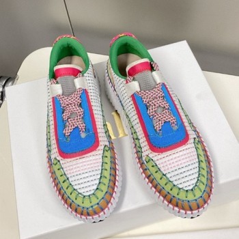 끌로에 NAMA 나마 메쉬 로우탑 스니커즈