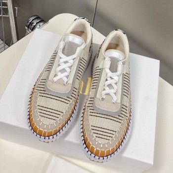 끌로에 NAMA 나마 메쉬 로우탑 스니커즈