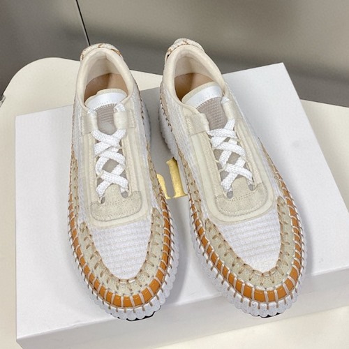 끌로에 NAMA 나마 메쉬 로우탑 스니커즈