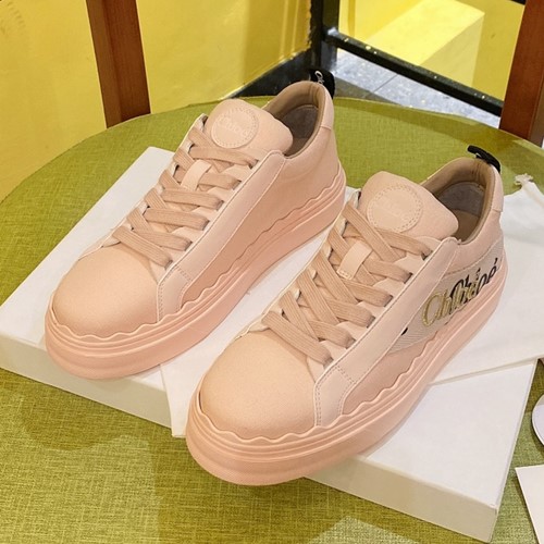 끌로에 글리터 로고자수 스니커즈