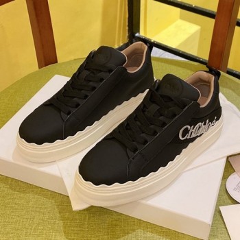 끌로에 글리터 로고자수 스니커즈