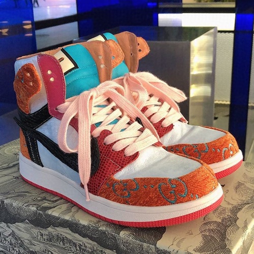 나이키×구찌 콜라보 AJ1 에어조단1