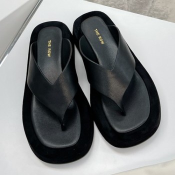 더 로우 Ginza 샌들 슬리퍼