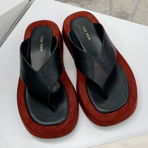 더 로우 Ginza 샌들 슬리퍼