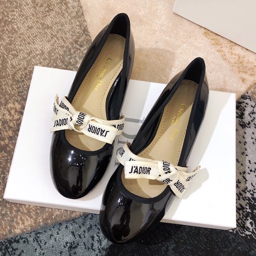 디올 BABY-D 발레리나 플랫슈즈