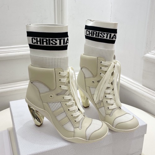 디올 D-Zenith Heeled 앵클부츠