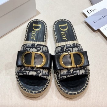 디올 JARDIN 자뎅 에스파듀 슬리퍼,뮬