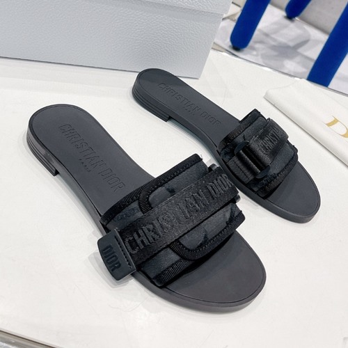 디올 레볼루션 벨크로 뮬,슬리퍼