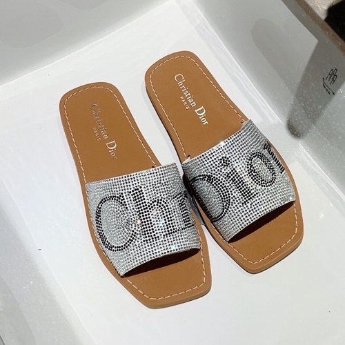 디올 슬리퍼.뮬