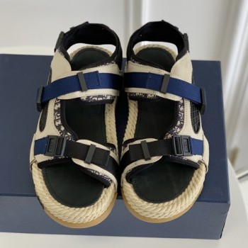 디올 오블리크 아틀라스 스웨이드 남.여 샌들