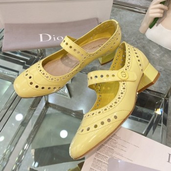 디올 테디-디 펀칭 메리제인 슈즈