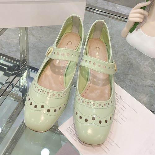 디올 테디-디 펀칭 메리제인 슈즈