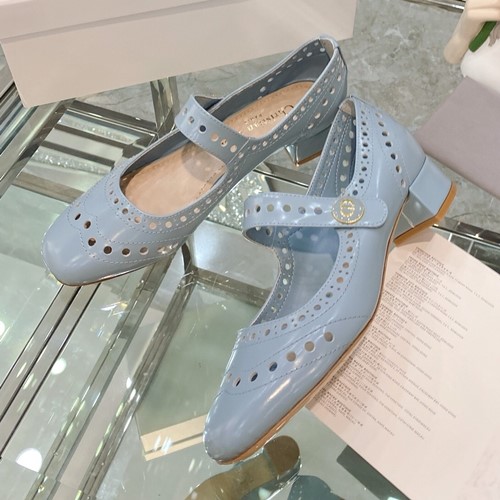 디올 테디-디 펀칭 메리제인 슈즈