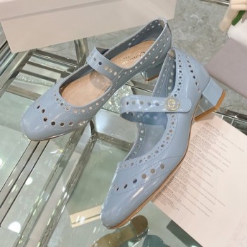 디올 테디-디 펀칭 메리제인 슈즈