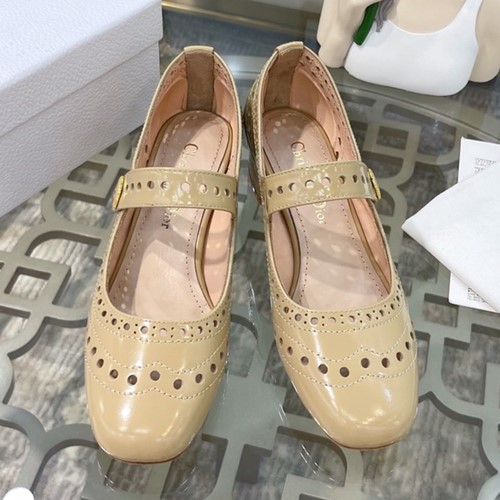 디올 테디-디 펀칭 메리제인 슈즈