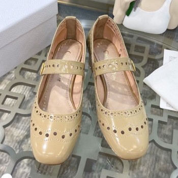 디올 테디-디 펀칭 메리제인 슈즈