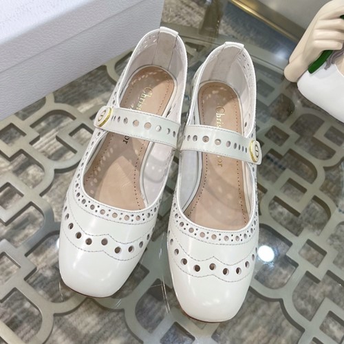 디올 테디-디 펀칭 메리제인 슈즈