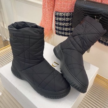 디올 프로스트 시어링 앵클부츠