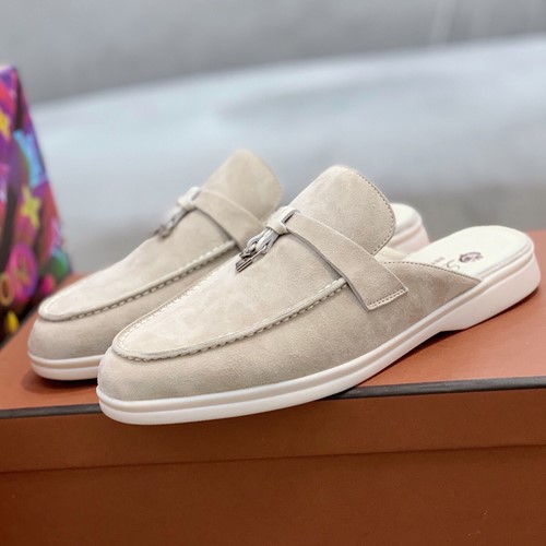 로로피아나 바부슈 참 워크 블로퍼,뮬