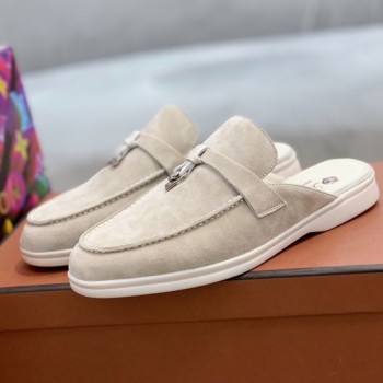 로로피아나 바부슈 참 워크 블로퍼,뮬