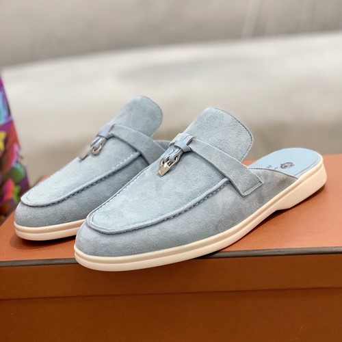 로로피아나 바부슈 참 워크 블로퍼,뮬