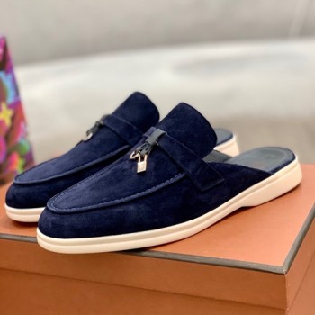 로로피아나 바부슈 참 워크 블로퍼,뮬