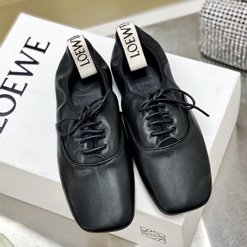 로에베 소프트 더비 발레리나 슈즈