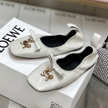 로에베 소프트 더비 발레리나 슈즈