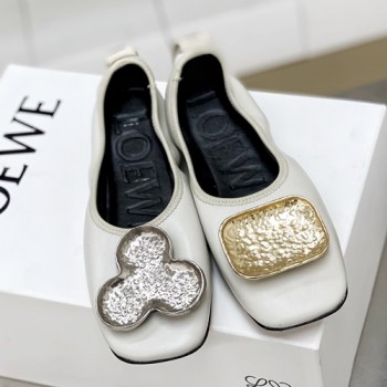 로에베 소프트 더비 발레리나 슈즈