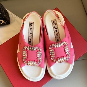 로저비비에 viv winter with strass 버클 샌들