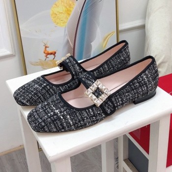 로저비비에 메리제인 플랫슈즈