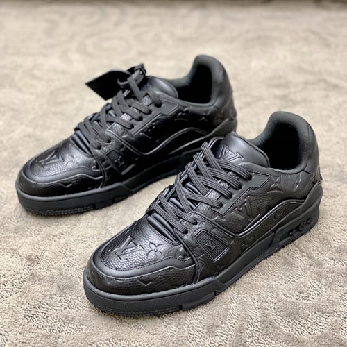 루이비통 남성용 트레이너 스니커즈