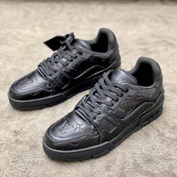 루이비통 남성용 트레이너 스니커즈