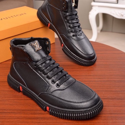 루이비통 남성용 하이탑 스니커즈