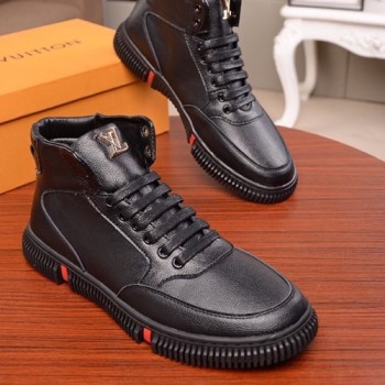 루이비통 남성용 하이탑 스니커즈