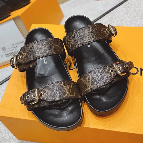 루이비통 디아 플랫 컴포트 뮬 슬리퍼