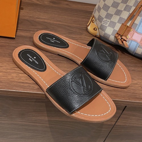 루이비통 락 잇 플랫 뮬,슬리퍼