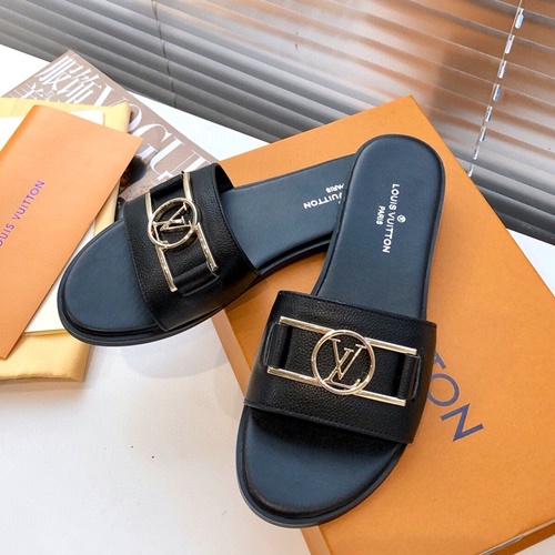 루이비통 락 잇 플랫 뮬,슬리퍼