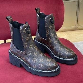 루이비통 보부르 앵클부츠