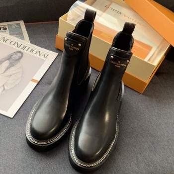 루이비통 보부르 앵클부츠