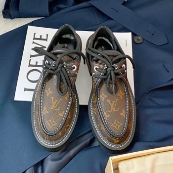 루이비통 보부르 플랫폼 로퍼