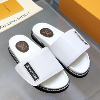 루이비통 선셋 플랫 컴포트 뮬,슬리퍼