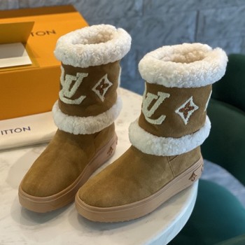 루이비통 스노우드랍 앵클부츠