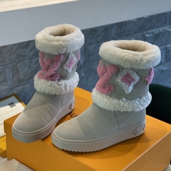 루이비통 스노우드랍 앵클부츠