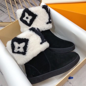 루이비통 스노우드랍 앵클부츠