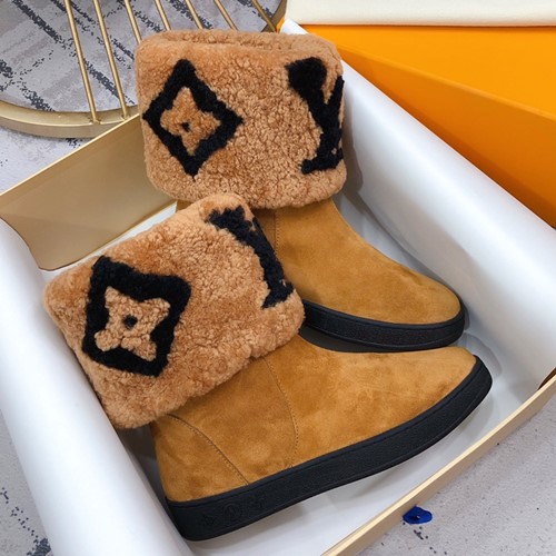 루이비통 스노우드랍 앵클부츠