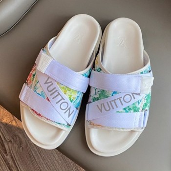 루이비통 시그니처 호놀룰루 슬라이드 남.여 뮬,슬리퍼