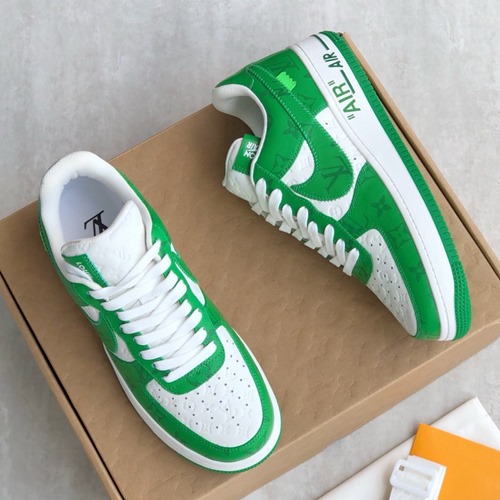 루이비통×나이키 에어포스1 로우 BY 버질 아블로 남성용