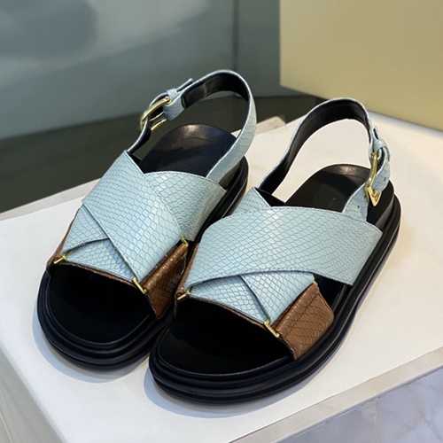 마르니 크로스 샌들